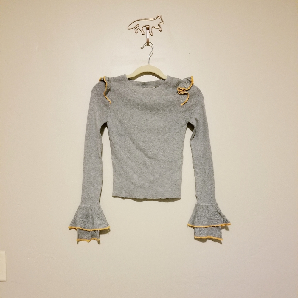 Urban Outfitters Flared Sleeves Sweater